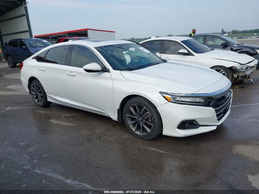 2021 Honda Accord VIN 1HGCV1F59MA094243 — IAAI salvage auction photo
