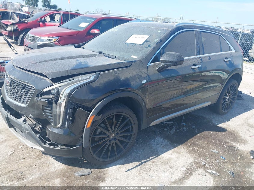 2019 Cadillac Xt4 VIN 1GYFZCR46KF141608 IAAI salvage auction — FRONT & REAR, Salvage (Iowa), sold $2,225 on 2026-08-25 (photo 2)