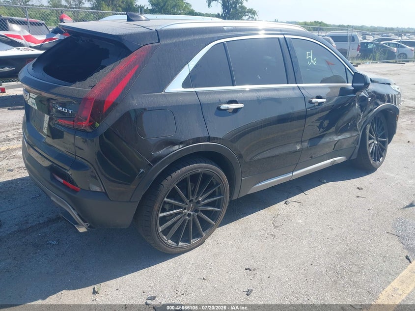 2019 Cadillac Xt4 VIN 1GYFZCR46KF141608 IAAI salvage auction — FRONT & REAR, Salvage (Iowa), sold $2,225 on 2026-08-25 (photo 4)