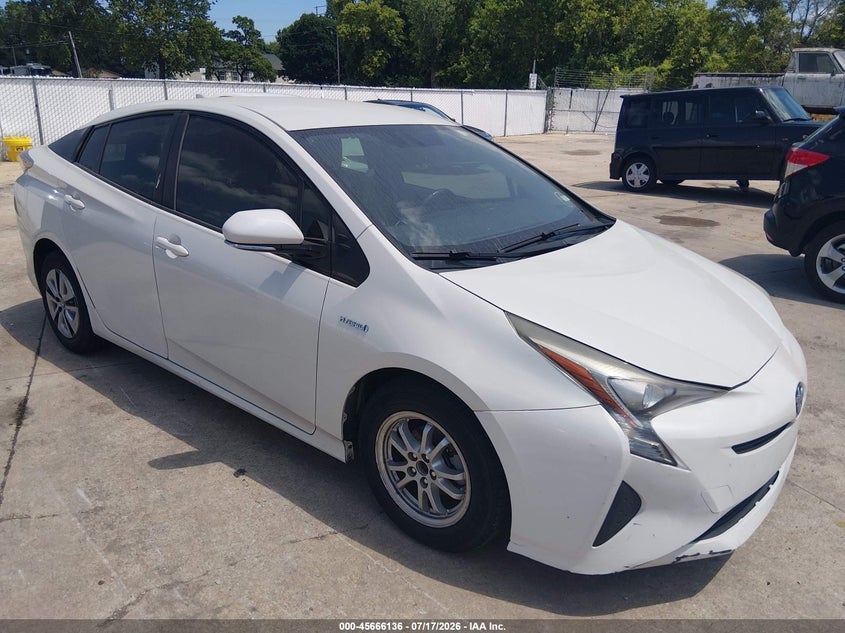 2016 Toyota Prius VIN JTDKARFU4G3006591 IAAI salvage auction — NORMAL WEAR, Clear (Missouri), sold $3,050 on 2026-07-28 (photo 1)