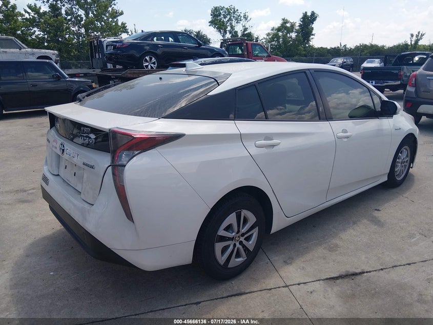 2016 Toyota Prius VIN JTDKARFU4G3006591 IAAI salvage auction — NORMAL WEAR, Clear (Missouri), sold $3,050 on 2026-07-28 (photo 4)