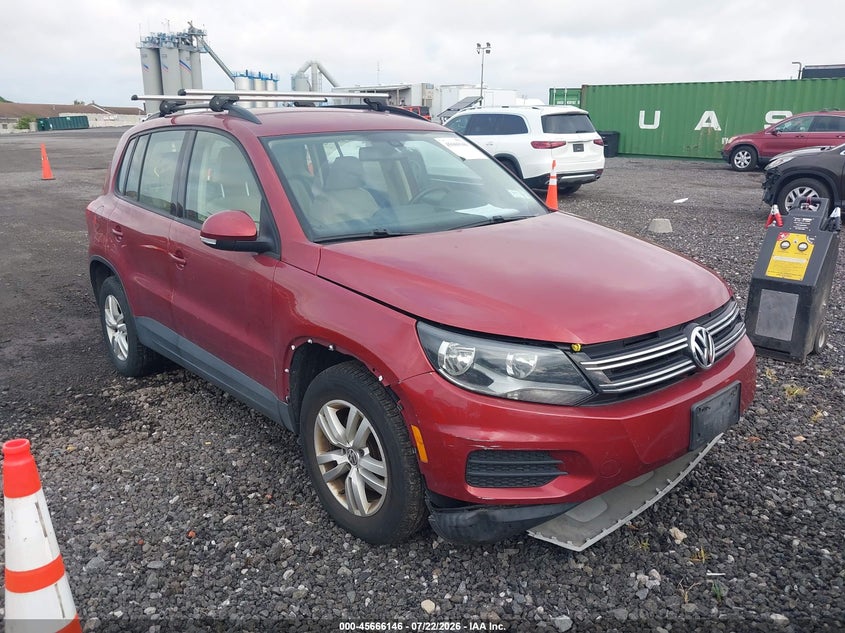 2016 Volkswagen Tiguan VIN WVGBV7AX8GW073442 IAAI salvage auction — NORMAL WEAR, Clear (New York), sold $775 on 2026-07-28 (photo 6)