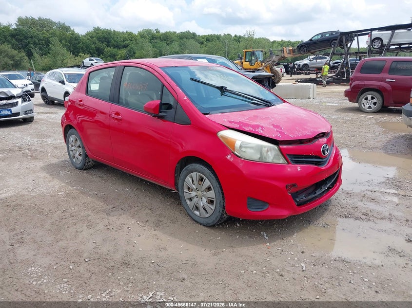2012 Toyota Yaris VIN JTDKTUD37CD523072 IAAI salvage auction — FRONT END, Salvage (Ohio), sold $725 on 2026-07-31 (photo 1)