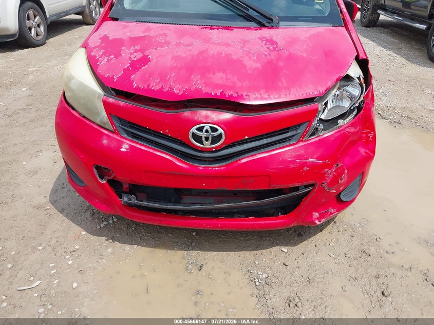 2012 Toyota Yaris VIN JTDKTUD37CD523072 IAAI salvage auction — FRONT END, Salvage (Ohio), sold $725 on 2026-07-31 (photo 6)