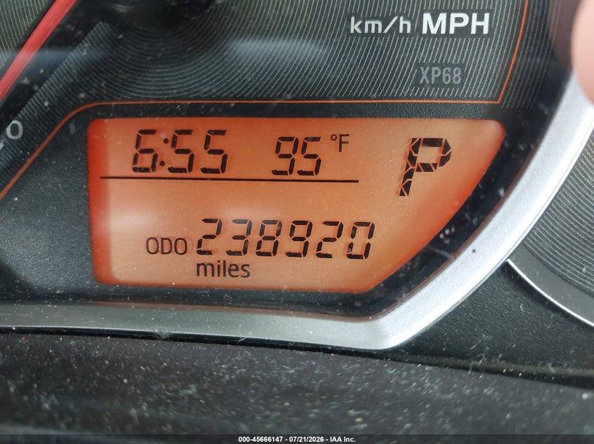 2012 Toyota Yaris VIN JTDKTUD37CD523072 IAAI salvage auction — FRONT END, Salvage (Ohio), sold $725 on 2026-07-31 (photo 7)