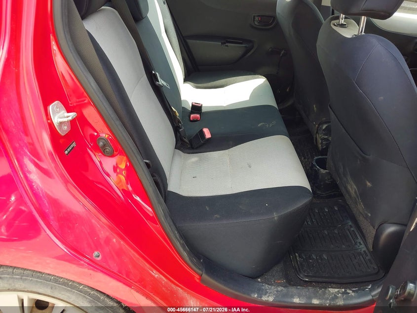 2012 Toyota Yaris VIN JTDKTUD37CD523072 IAAI salvage auction — FRONT END, Salvage (Ohio), sold $725 on 2026-07-31 (photo 8)