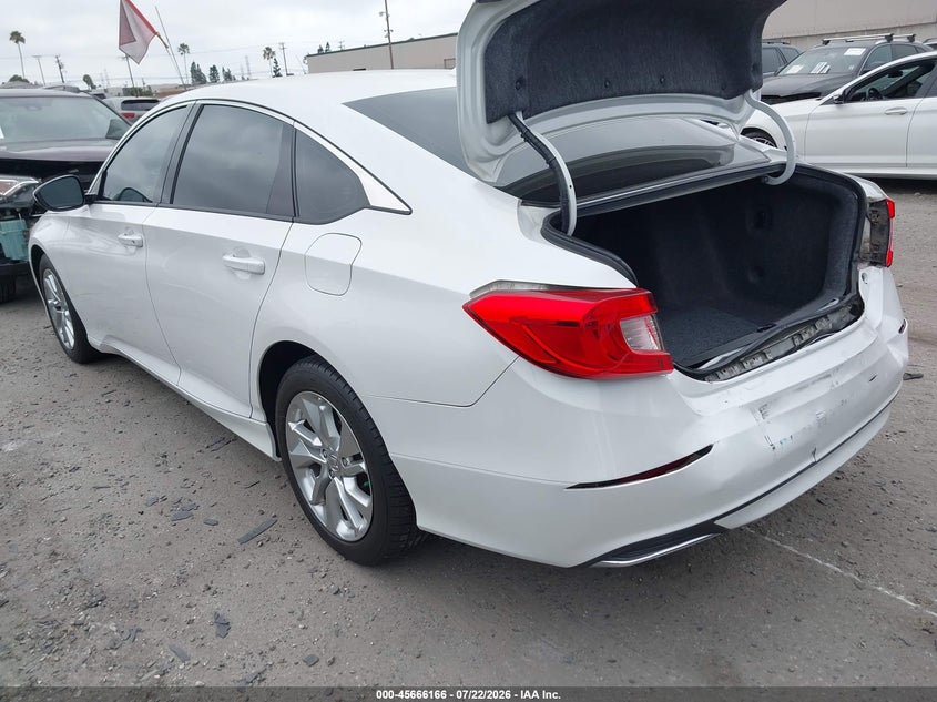 2018 Honda Accord VIN 1HGCV1F16JA227193 IAAI salvage auction — REAR END, Wait Title, sold $5,600 on 2026-08-30 (photo 3)