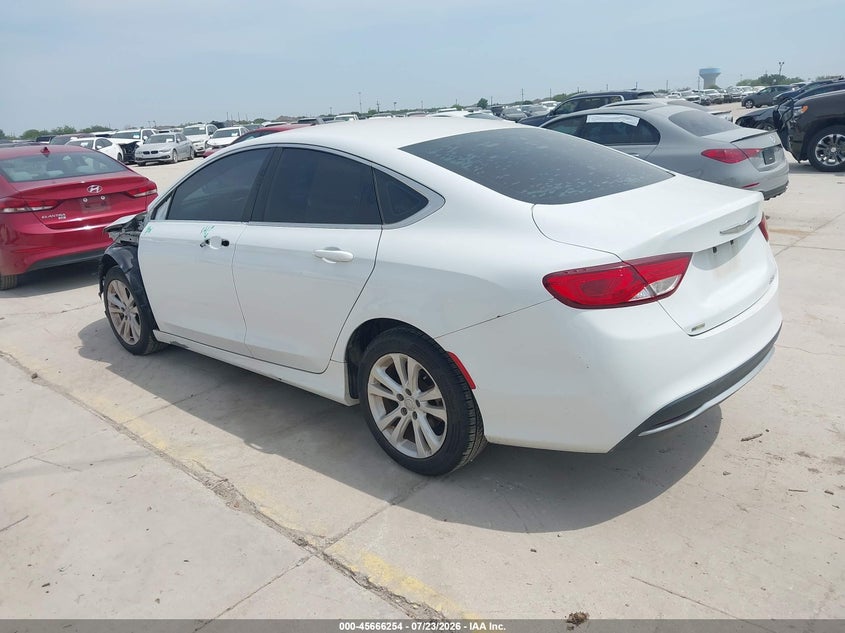2015 Chrysler 200 VIN 1C3CCCAB5FN578763 IAAI salvage auction — LEFT FRONT, Salvage Title, sold $875 on 2026-10-07 (photo 3)