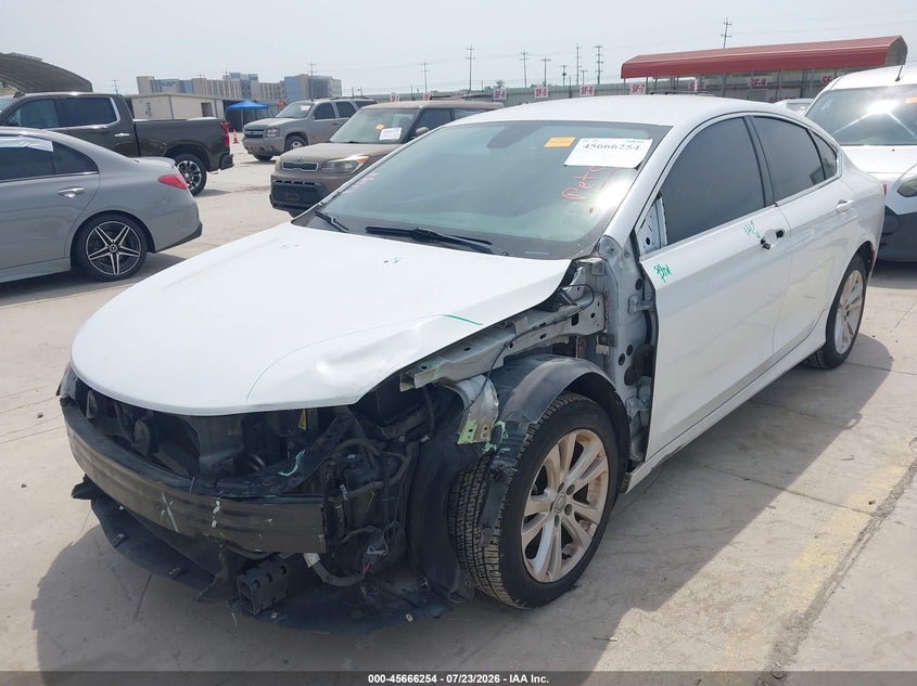 2015 Chrysler 200 VIN 1C3CCCAB5FN578763 IAAI salvage auction — LEFT FRONT, Salvage Title, sold $875 on 2026-10-07 (photo 6)