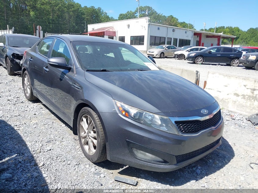 2011 Kia Optima VIN KNAGN4A74B5125007 IAAI salvage auction — NORMAL WEAR, Clear (Georgia), sold $175 on 2026-07-28 (photo 1)