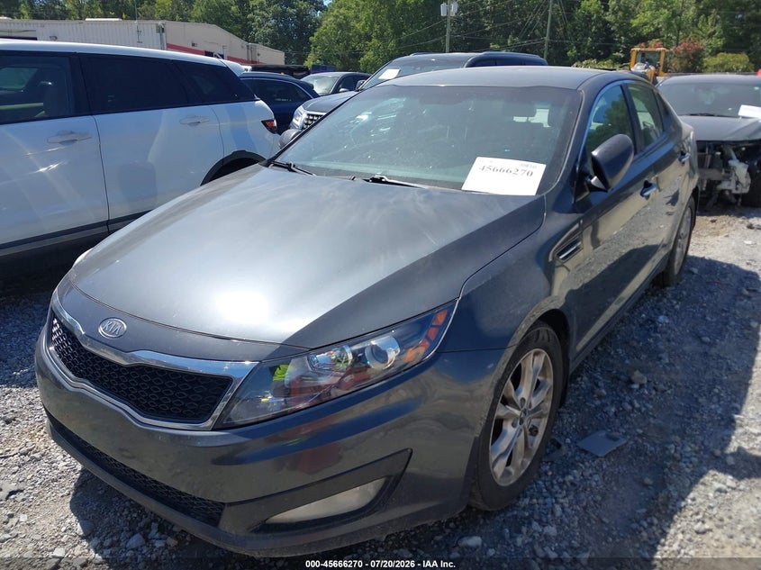 2011 Kia Optima VIN KNAGN4A74B5125007 IAAI salvage auction — NORMAL WEAR, Clear (Georgia), sold $175 on 2026-07-28 (photo 2)