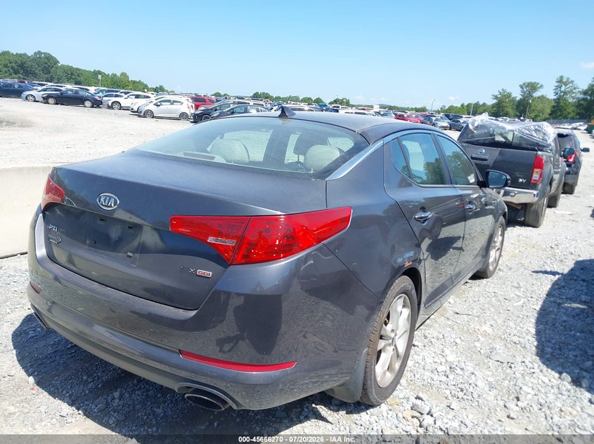 2011 Kia Optima VIN KNAGN4A74B5125007 IAAI salvage auction — NORMAL WEAR, Clear (Georgia), sold $175 on 2026-07-28 (photo 4)