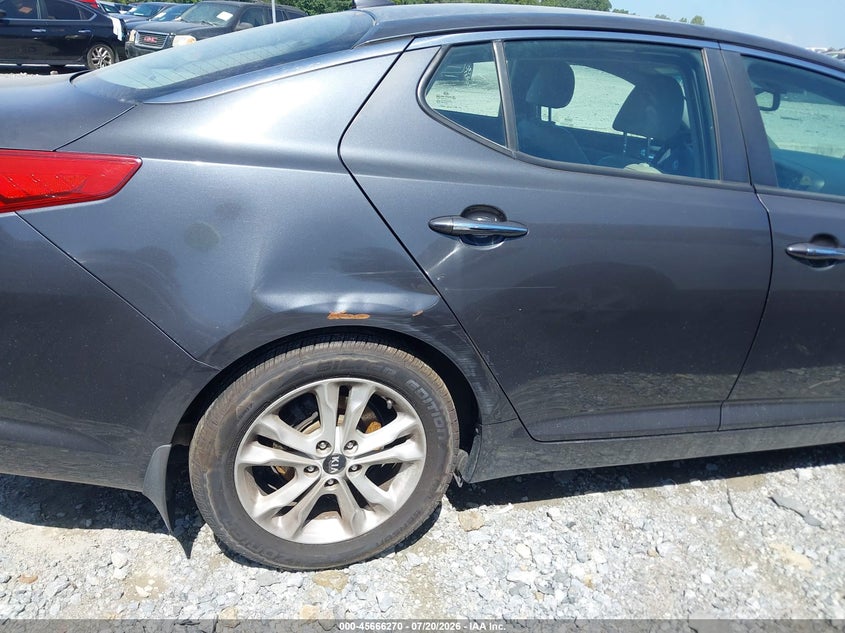 2011 Kia Optima VIN KNAGN4A74B5125007 IAAI salvage auction — NORMAL WEAR, Clear (Georgia), sold $175 on 2026-07-28 (photo 6)