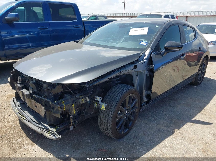 2026 Mazda 3 VIN JM1BPAKL6T1857844 IAAI salvage auction — LEFT FRONT, Enterprise Vehicles Clear Only (Texas), sold $3,350 on 2026-07-28 (photo 2)