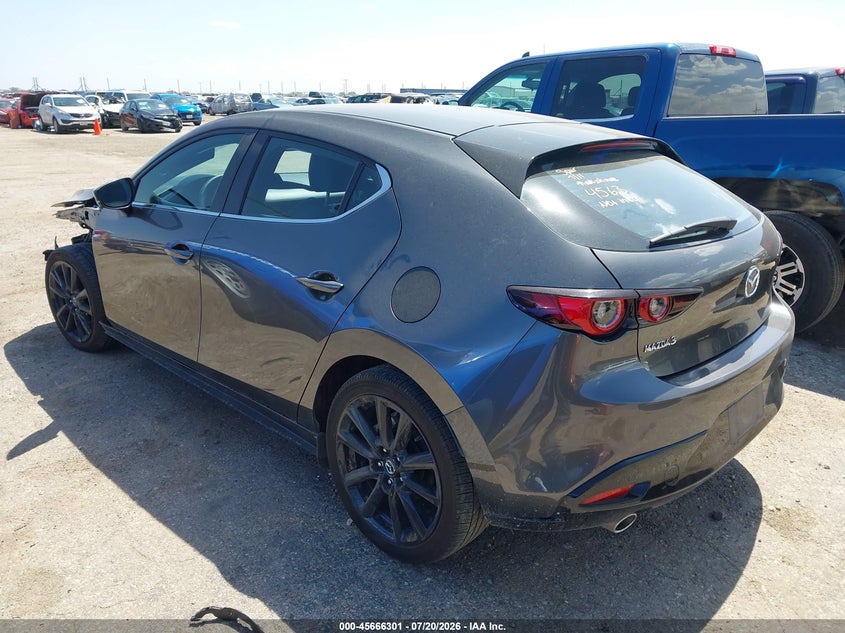 2026 Mazda 3 VIN JM1BPAKL6T1857844 IAAI salvage auction — LEFT FRONT, Enterprise Vehicles Clear Only (Texas), sold $3,350 on 2026-07-28 (photo 3)