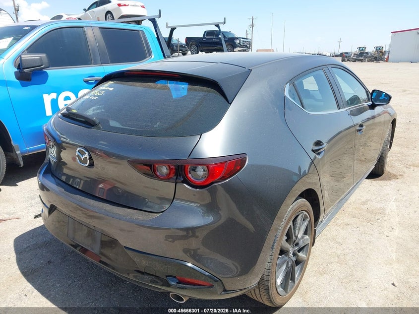 2026 Mazda 3 VIN JM1BPAKL6T1857844 IAAI salvage auction — LEFT FRONT, Enterprise Vehicles Clear Only (Texas), sold $3,350 on 2026-07-28 (photo 4)