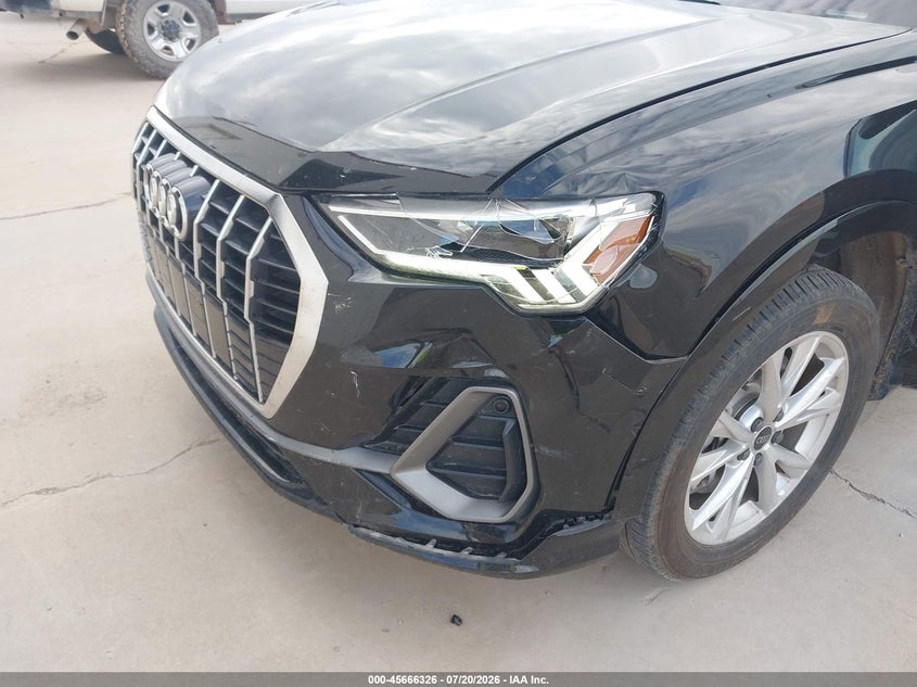 2025 Audi Q3 VIN WA1DECF32S1018786 IAAI salvage auction — LEFT FRONT, Enterprise Vehicles Clear Only (Mississippi), sold $16,800 on 2026-07-28 (photo 6)