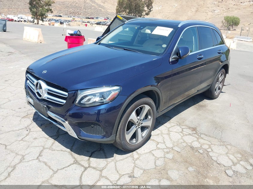 2019 Mercedes-benz Glc VIN WDC0G4JB9KF564274 IAAI salvage auction — FRONT & REAR, Salvage Title, sold $5,750 on 2026-08-04 (photo 2)