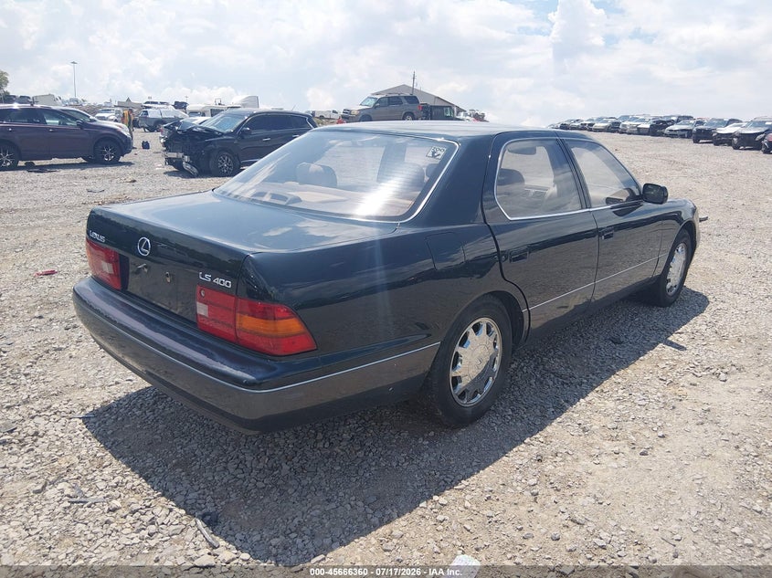 1997 Lexus Ls 400 VIN JT8BH28F4V0081242 IAAI salvage auction — NORMAL WEAR, Clear (Tennessee), sold $1,000 on 2026-07-23 (photo 4)