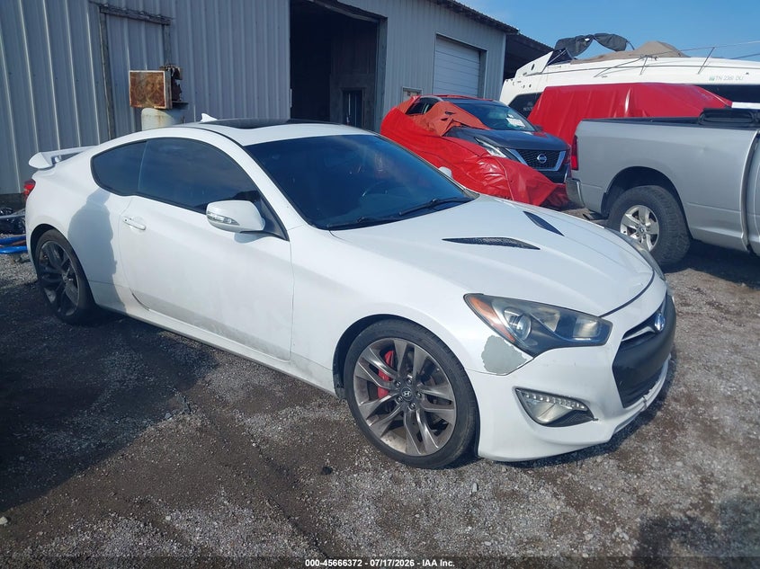 2016 Hyundai Genesis VIN KMHHU6KJ4GU131737 IAAI salvage auction — NORMAL WEAR, Clear (Tennessee), sold $475 on 2026-07-30 (photo 1)
