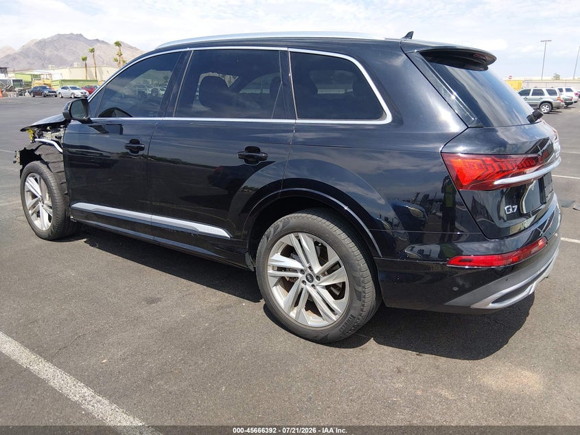 2021 Audi Q7 VIN WA1AXAF72MD033567 IAAI salvage auction — FRONT END, Wait Title, sold $14,700 on 2026-09-02 (photo 3)