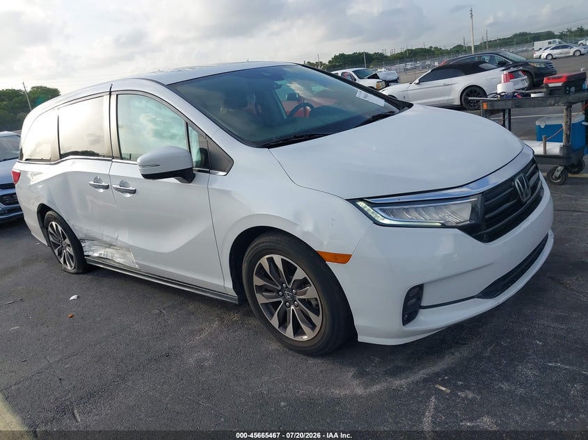 2021 Honda Odyssey VIN 5FNRL6H74MB015773 — IAAI salvage auction photo