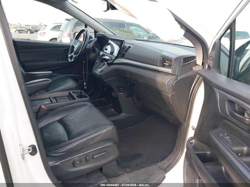 2021 Honda Odyssey VIN 5FNRL6H74MB015773 IAAI salvage auction — RIGHT SIDE, Rebuildable (Florida), sold $11,950 on 2026-09-03 (photo 5)