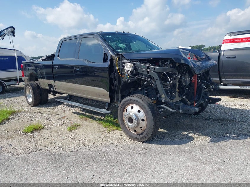 2026 Ford F450 VIN 1FT8W4DM4TEC24479 IAAI salvage auction — FRONT END, Rebuildable (Florida), sold $25 on 2026-08-28 (photo 1)