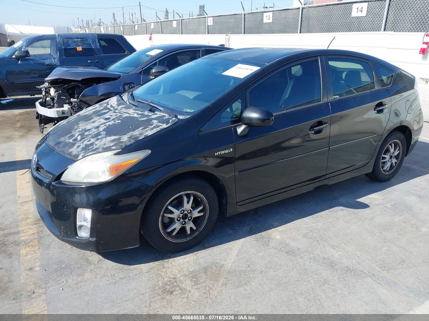 2010 Toyota Prius VIN JTDKN3DU4A0063063 IAAI salvage auction — NORMAL WEAR, Clear - Dealer Only (California), sold $2,275 on 2026-07-29 (photo 2)