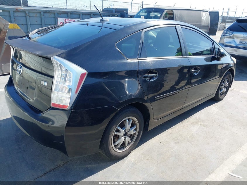 2010 Toyota Prius VIN JTDKN3DU4A0063063 IAAI salvage auction — NORMAL WEAR, Clear - Dealer Only (California), sold $2,275 on 2026-07-29 (photo 4)