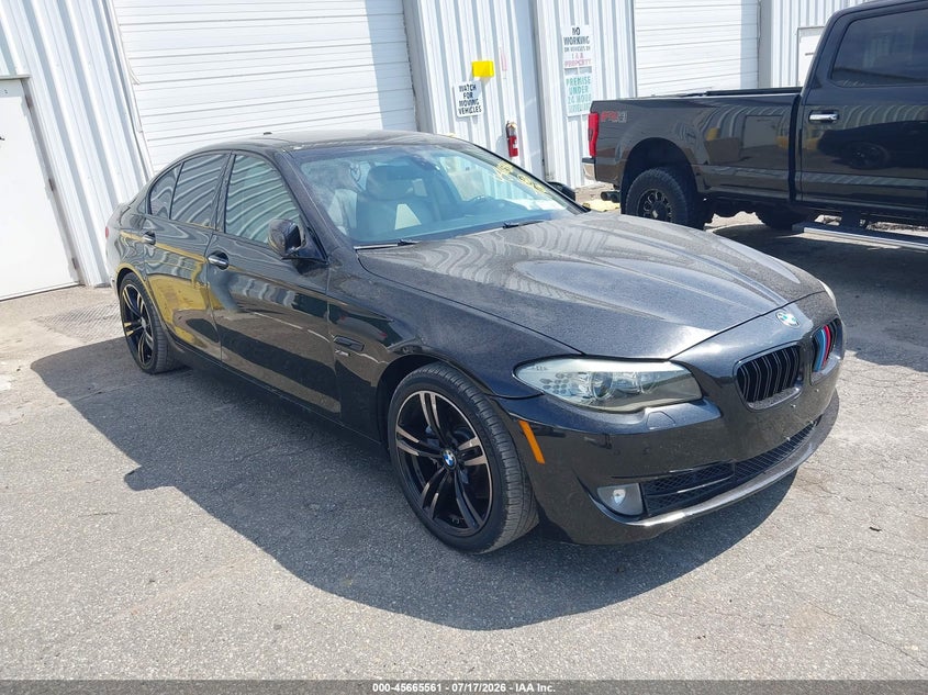 2011 BMW 5 series VIN WBAFU9C56BC786122 IAAI salvage auction — NORMAL WEAR, Clear (New York), sold $1,850 on 2026-07-28 (photo 1)