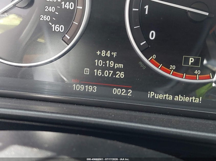 2011 BMW 5 series VIN WBAFU9C56BC786122 IAAI salvage auction — NORMAL WEAR, Clear (New York), sold $1,850 on 2026-07-28 (photo 7)