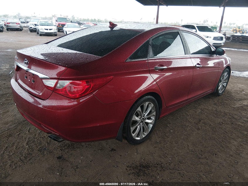2011 Hyundai Sonata VIN 5NPEC4AC8BH196286 IAAI salvage auction — NORMAL WEAR, Clear-Dealer Only (Arizona), sold $25 on 2026-07-28 (photo 4)