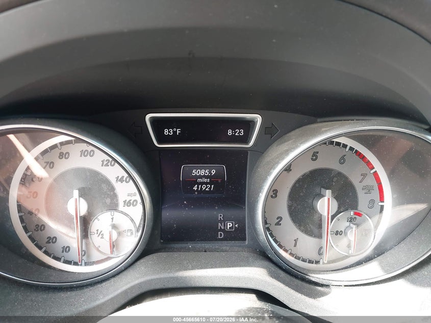 2015 Mercedes-benz Gla-klasse VIN WDCTG4GB8FJ083990 IAAI salvage auction — FRONT END, Salvage (Texas), sold $2,075 on 2026-08-11 (photo 7)