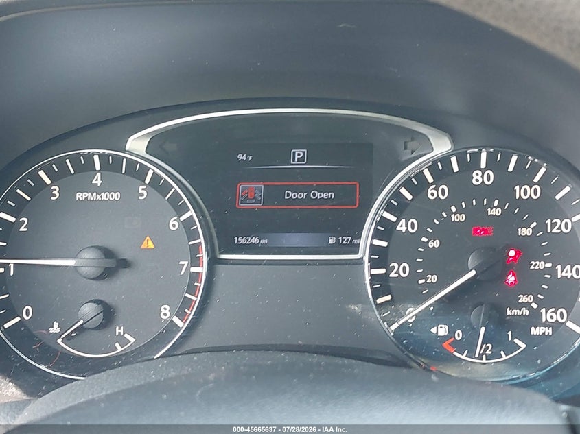 2016 Nissan Pathfinder VIN 5N1AR2MN6GC640990 IAAI salvage auction — FRONT END, Wait Title, sold $875 on 2026-10-01 (photo 7)