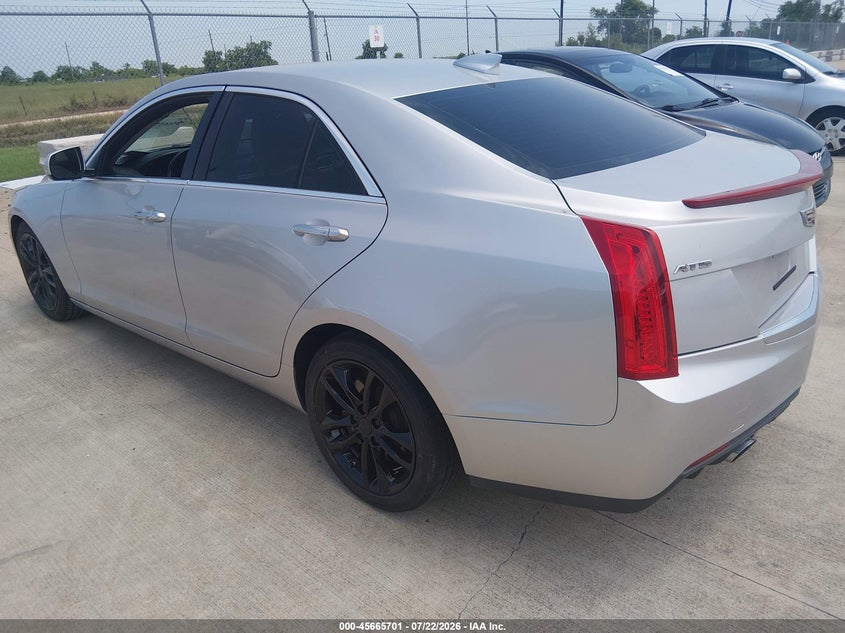 2018 Cadillac Ats VIN 1G6AA5RX4J0174480 IAAI salvage auction — SIDE, Salvage Title, sold $3,150 on 2026-08-26 (photo 3)