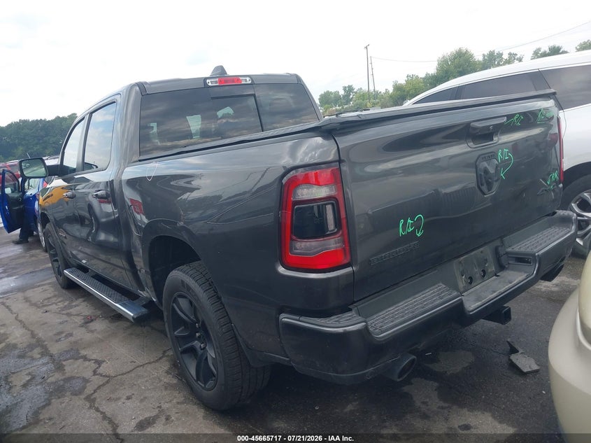 2021 Ram 1500 VIN 1C6SRFFT4MN510273 IAAI salvage auction — RIGHT SIDE, Salvage (Ohio), sold $25 on 2026-08-07 (photo 3)