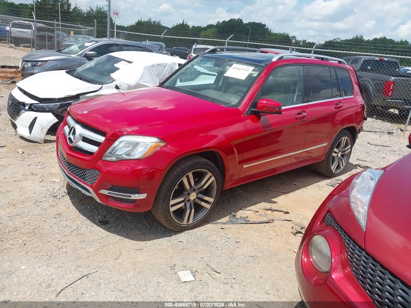 2014 Mercedes-benz Glk-klasse VIN WDCGG5HBXEG209624 IAAI salvage auction — REAR END, Wait Title, sold $3,300 on 2026-08-17 (photo 2)