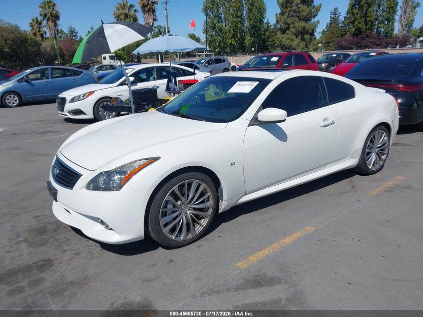 2014 Infiniti Q60 VIN JN1CV6EK1EM110330 IAAI salvage auction — NORMAL WEAR, Clear - Dealer Only (California), sold $2,150 on 2026-07-29 (photo 2)