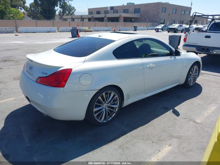 2014 Infiniti Q60 VIN JN1CV6EK1EM110330 IAAI salvage auction — NORMAL WEAR, Clear - Dealer Only (California), sold $2,150 on 2026-07-29 (photo 4)