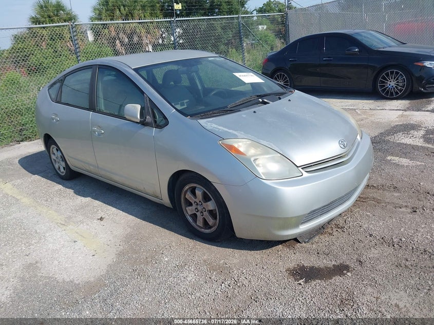 2005 Toyota Prius VIN JTDKB20U253127775 IAAI salvage auction — MECHANICAL, Clear (Florida), sold $25 on 2026-07-29 (photo 1)