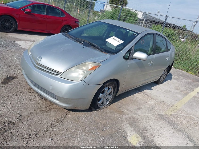 2005 Toyota Prius VIN JTDKB20U253127775 IAAI salvage auction — MECHANICAL, Clear (Florida), sold $25 on 2026-07-29 (photo 2)