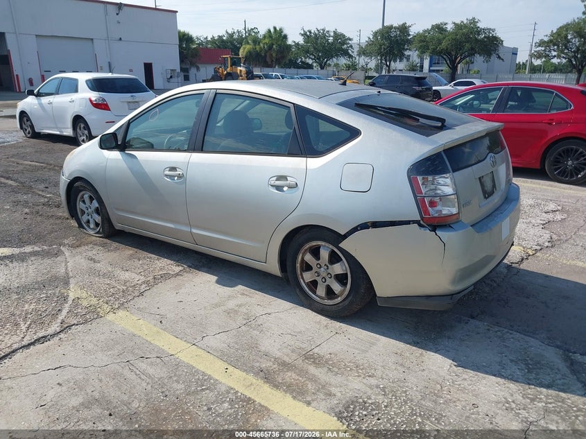 2005 Toyota Prius VIN JTDKB20U253127775 IAAI salvage auction — MECHANICAL, Clear (Florida), sold $25 on 2026-07-29 (photo 3)