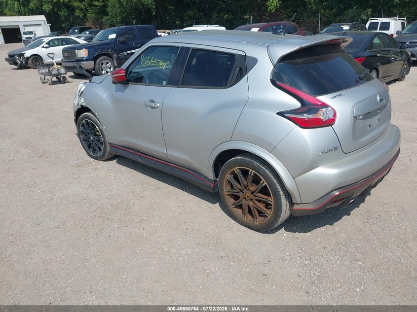 2015 Nissan Juke VIN JN8AF5MV2FT560782 IAAI salvage auction — NORMAL WEAR, Clear (Indiana), sold $125 on 2026-07-29 (photo 3)