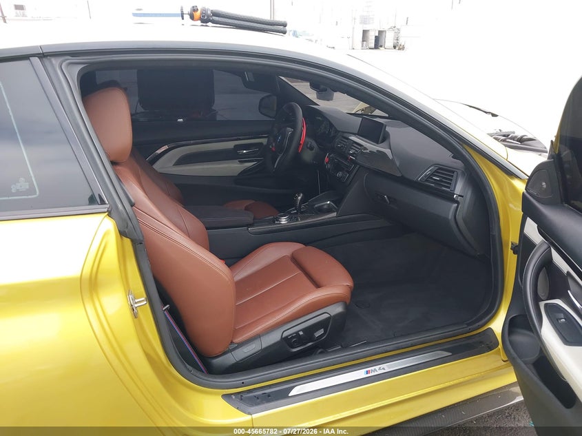 2015 BMW M4 VIN WBS3R9C5XFK331155 IAAI salvage auction — LEFT REAR, Salvage (California), sold $14,550 on 2026-08-19 (photo 5)