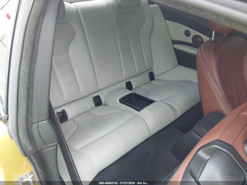2015 BMW M4 VIN WBS3R9C5XFK331155 IAAI salvage auction — LEFT REAR, Salvage (California), sold $14,550 on 2026-08-19 (photo 8)