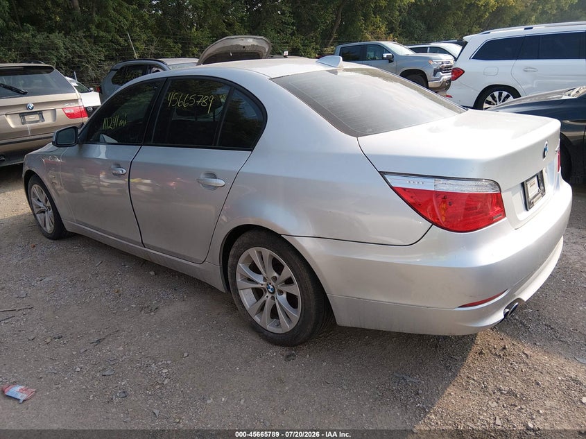 2010 BMW 5 series VIN WBANV9C54AC139998 IAAI salvage auction — NORMAL WEAR, Clear (Indiana), sold $25 on 2026-07-23 (photo 3)