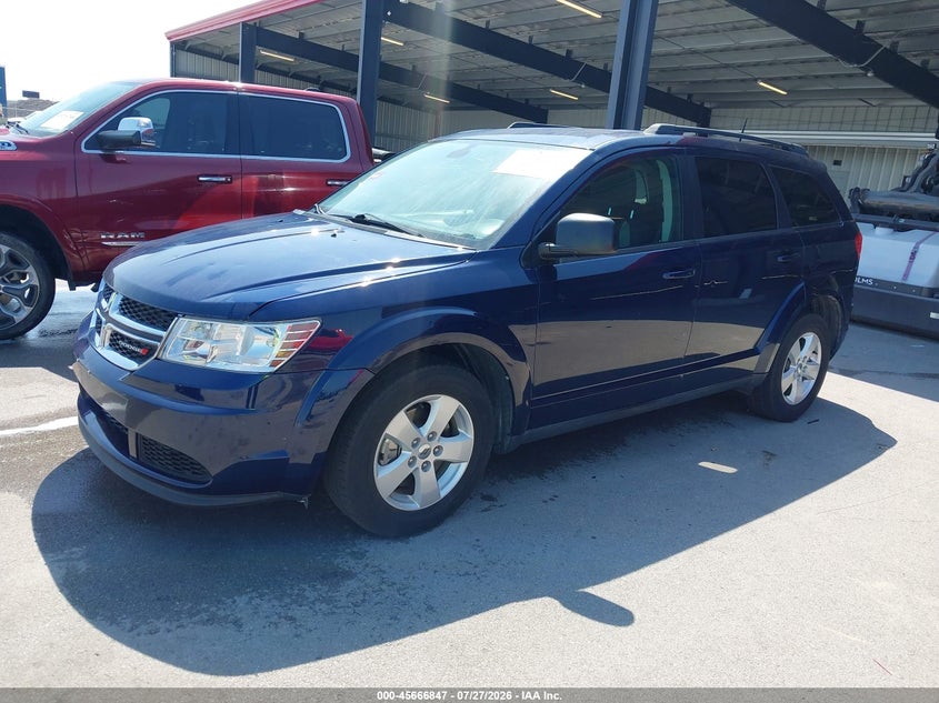 2018 Dodge Journey VIN 3C4PDCAB3JT445308 IAAI salvage auction — HAIL, Certificate Of Title (Nebraska), sold $3,950 on 2026-08-23 (photo 2)