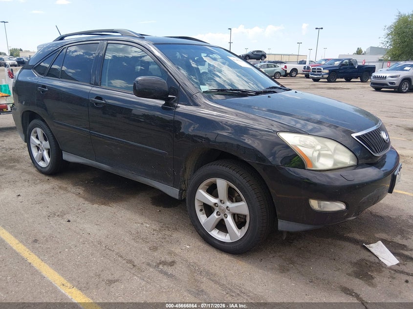 2007 Lexus Rx 350 VIN 2T2HK31U57C026220 IAAI salvage auction — NORMAL WEAR, Salvage (Texas), sold $75 on 2026-07-31 (photo 1)