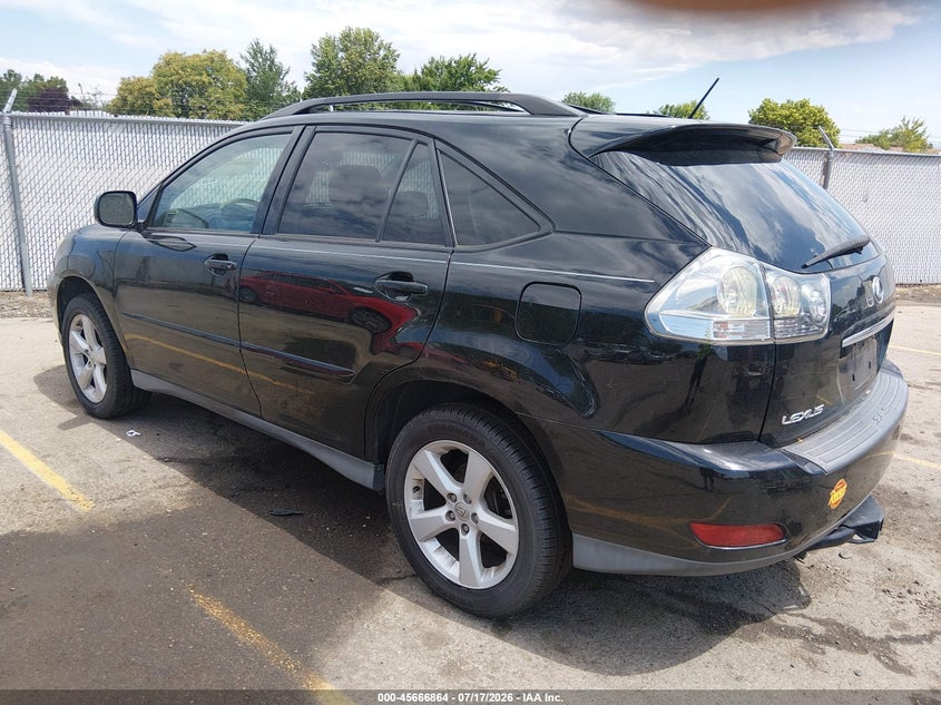 2007 Lexus Rx 350 VIN 2T2HK31U57C026220 IAAI salvage auction — NORMAL WEAR, Salvage (Texas), sold $75 on 2026-07-31 (photo 3)